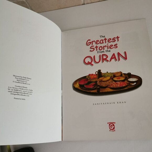Greatest Stories from the Quran 2015 Illustrated Childrens Book Muslim Prophet - Picture 4 of 10